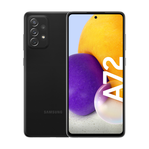 Samsung Galaxy A72 A725 4G (128GB/Awesome Black) uden abonnement